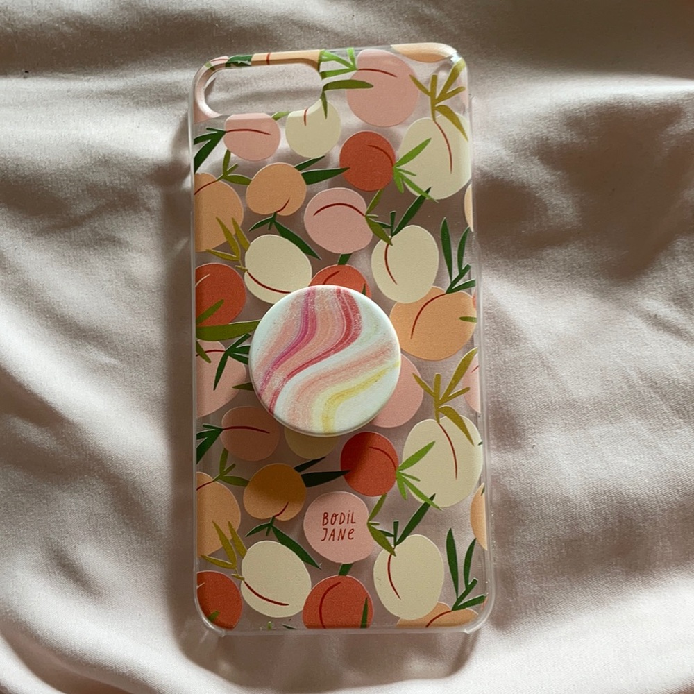 iPhone 8 Plus Casetify peach snap case